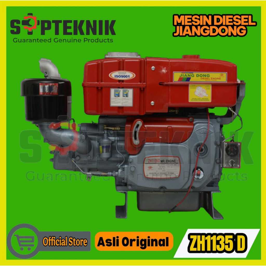 MESIN DIESEL ZH1135 D STARTER JIANGDONG