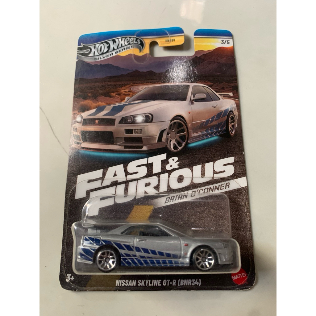 HOTWHEELS NISSAN SKYLINE R34