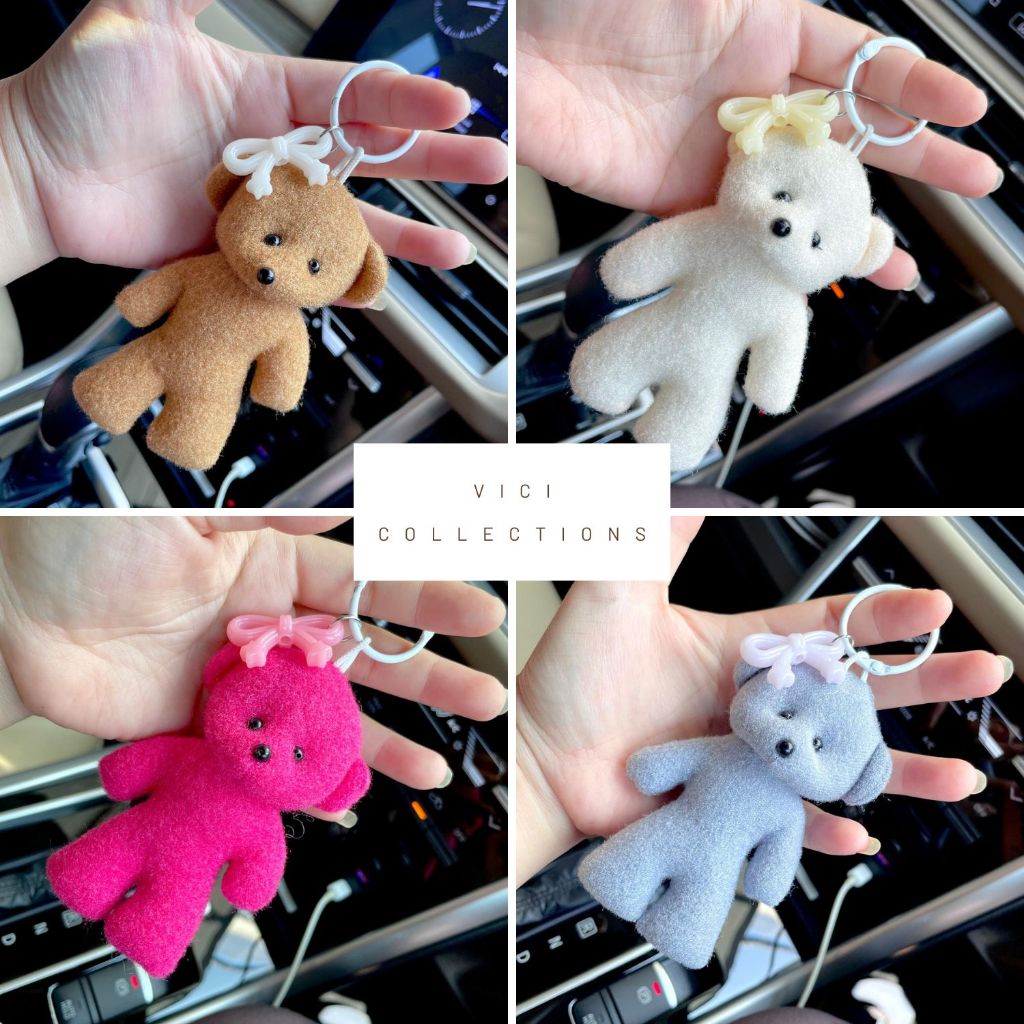 Gantungan Teddy Bear / Boneka Gantungan Tas / Ganci Boneka Beruang BC03