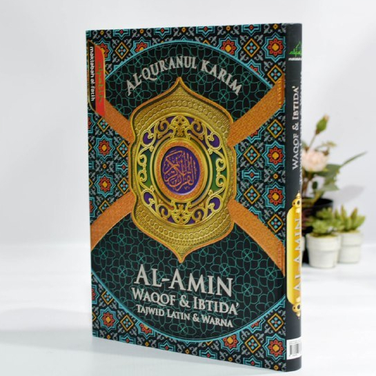 Al Quran Tajwid Ukuran Besar Warna Warni Waqaf Ibtida Al Amin A4