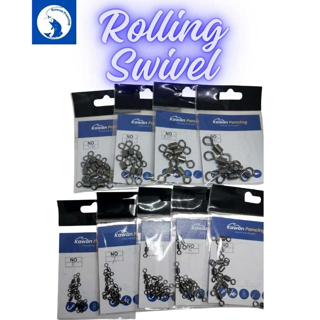 Swivel Rolling Kili Kili Pancing Tahan Karat & Kuat
