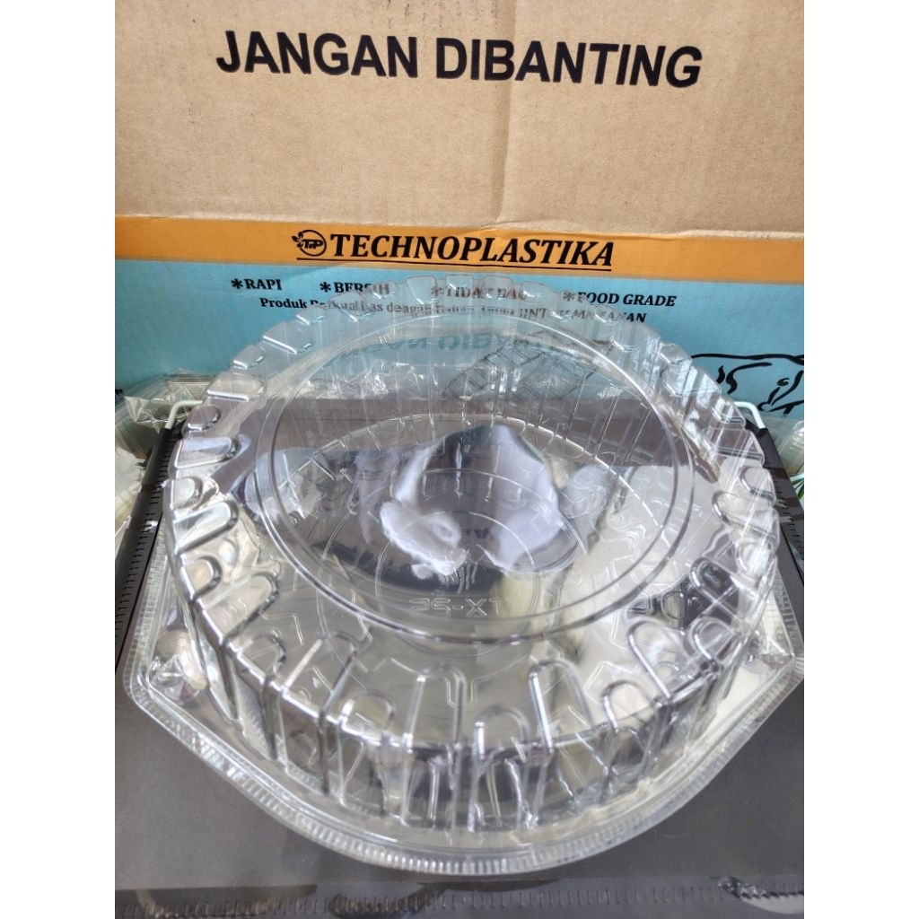 [Instant / Grab] 1 Karton Mika Bolu Bulat 25cm (Isi 100pcs) / Mika Sifon TX25