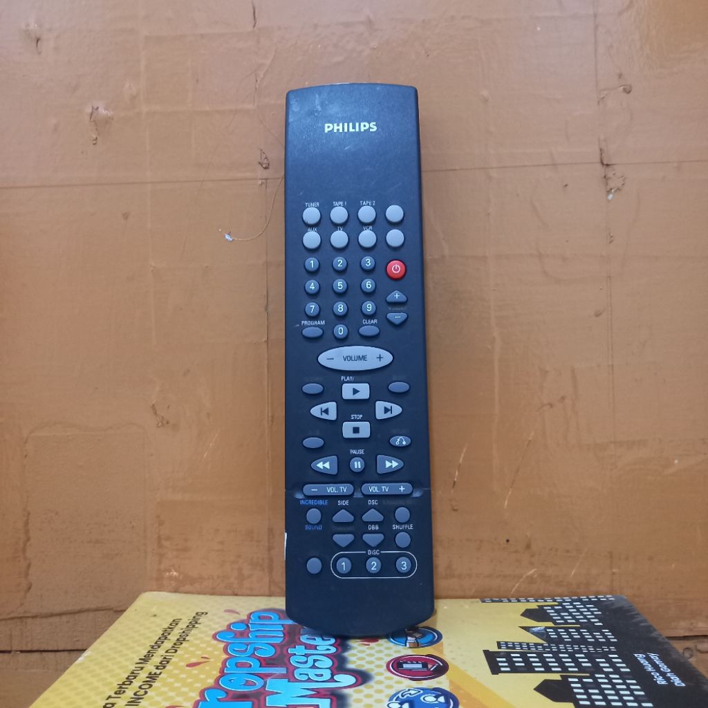 REMOTE TAPE COMPO PHILIPS SERI RC-8086 ORIGINAL