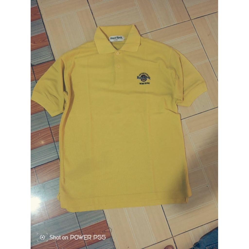 polo shirt hard rock cafe hongkong original