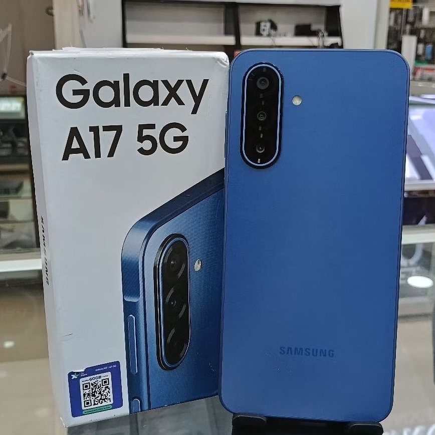 SAMSUNG A17 5G 8/256 SAMSUNG A 17  5G 8/256 SECOND BEKAS GARANSI PANJANG