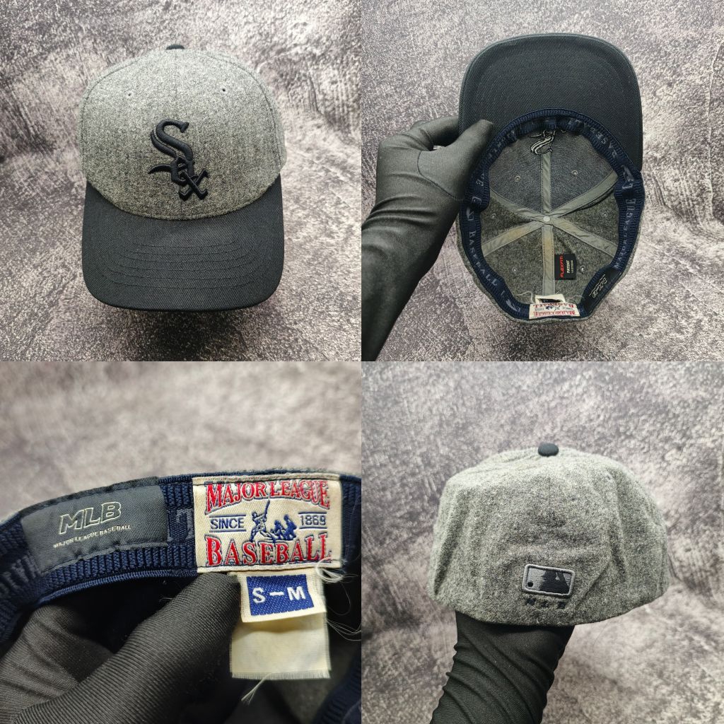 Topi MLB Logo SOX  - Original Second