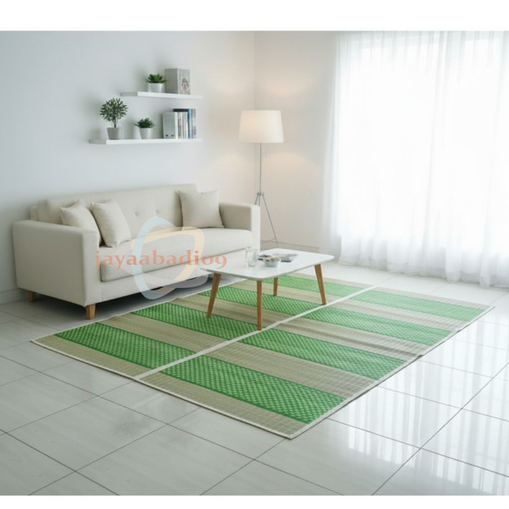 [JUMBO] Tikar Pandan Mendong Lipat 150x200 cm Anyaman Klasik Murah | Tikar Piknik Tradisional