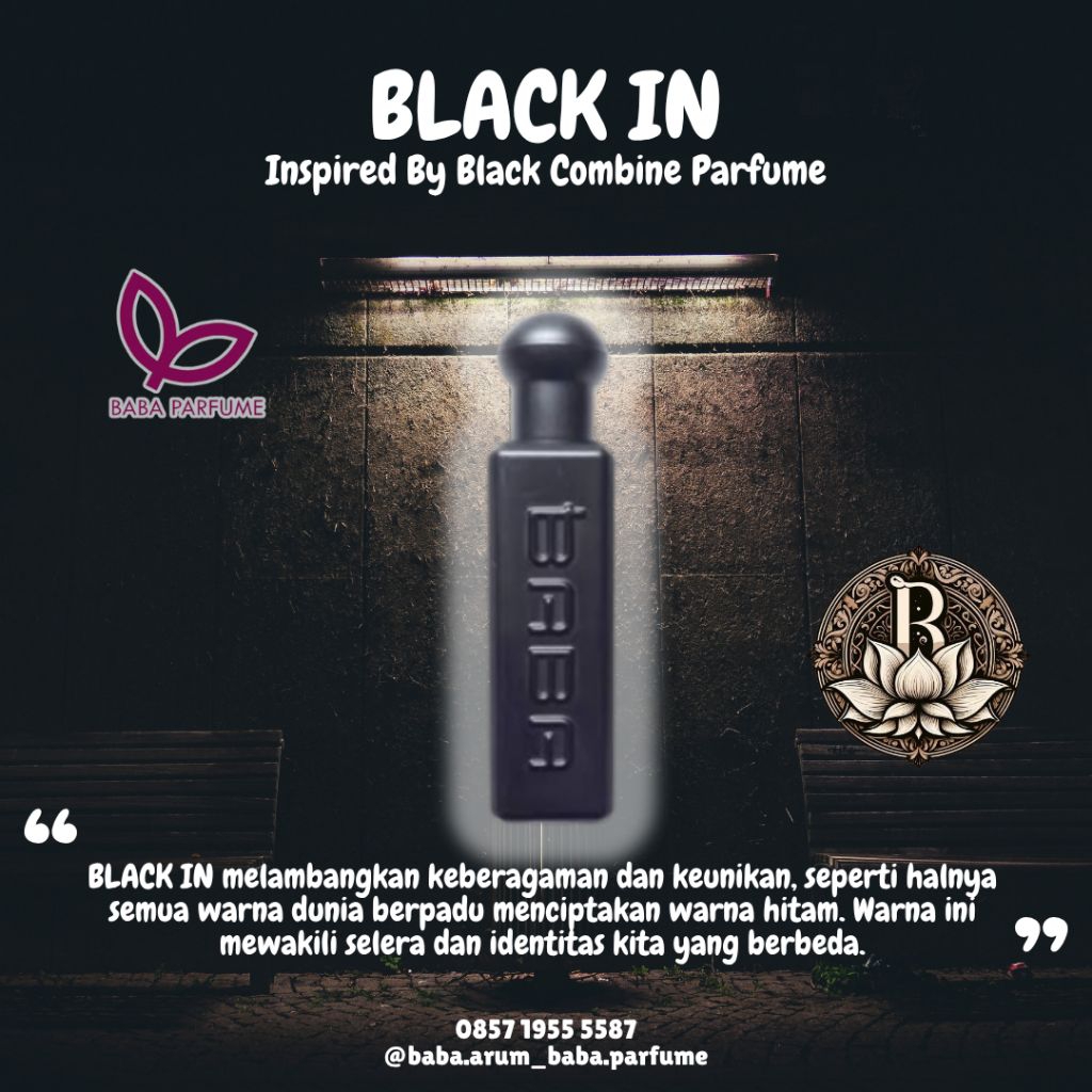 BLACK IN - BABA PARFUME (VARIANT BEST SELLER)