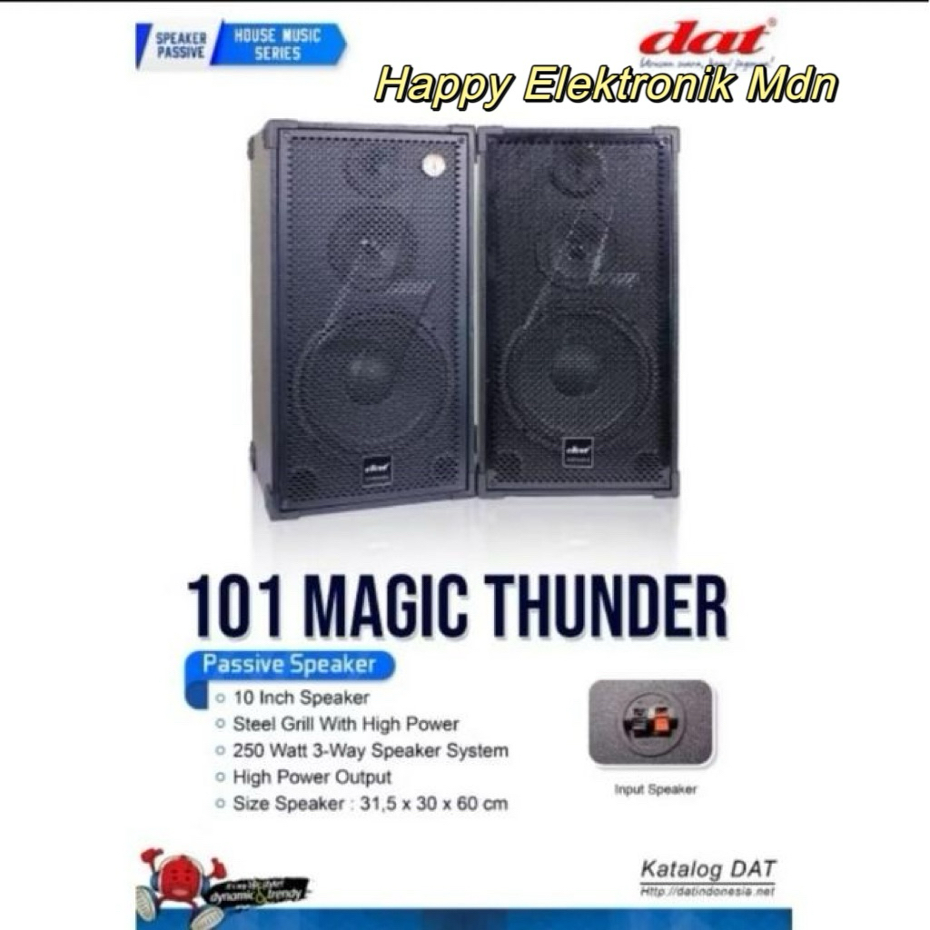 Speaker Dat 10 inch Dat Speaker Pasif Dat Magic Thunder 10 inch Dat Pasif speaker
