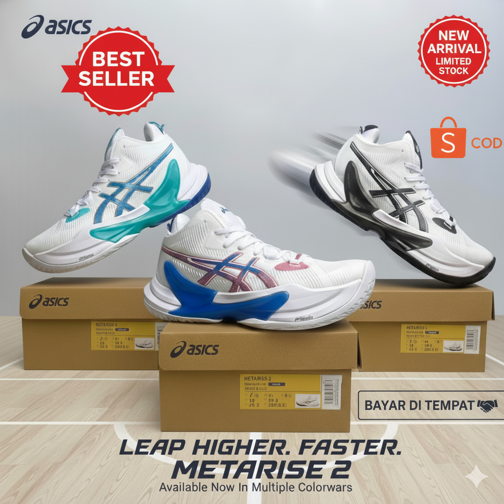 SEPATU ASICS METARISE 2 - ASICS METARISE 2