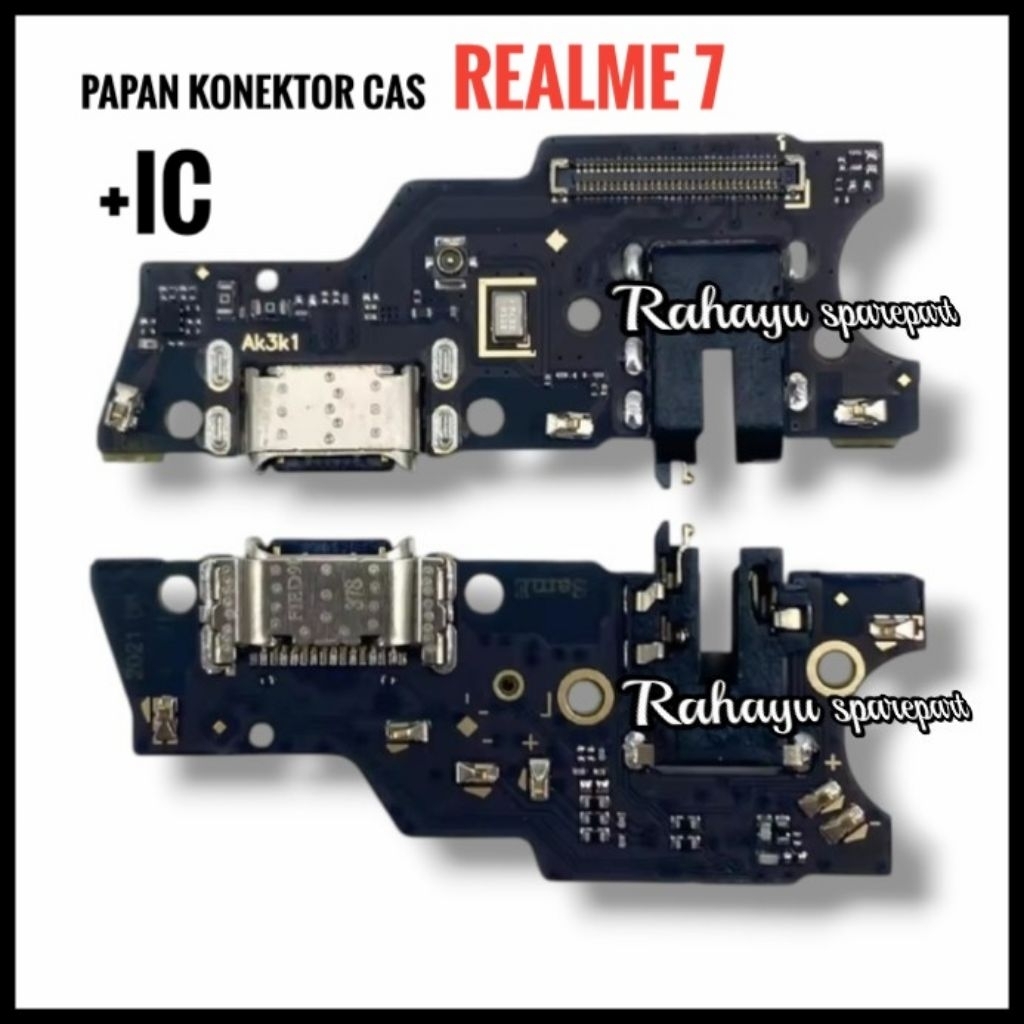 Papan Konektor Cas Realme 7 / Realme Narzo 20 Pro Original