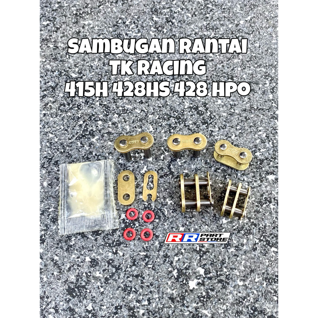 sambungan rantai TK 415 428 428 HPO gold