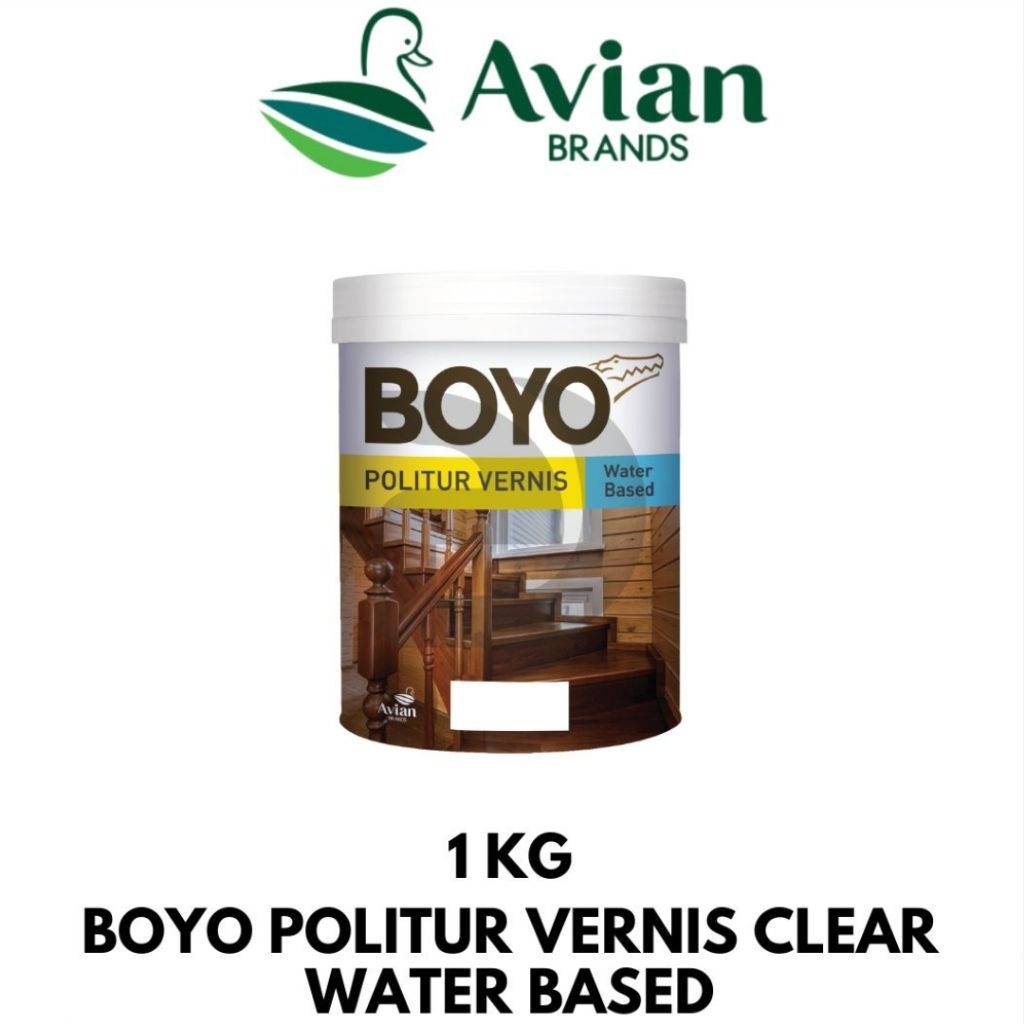 Boyo Politur Vernis Water-Based
