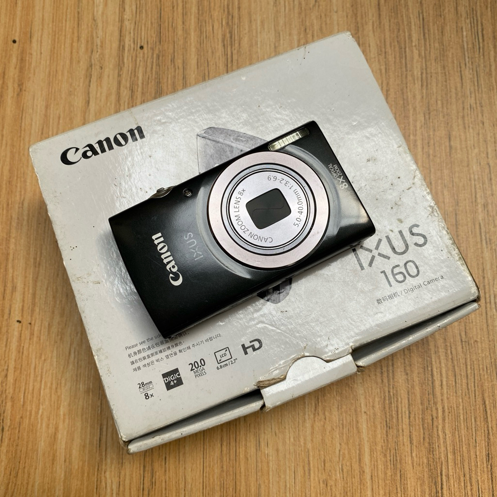 Kamera Second - Digicam Canon IXUS 160 Fullset