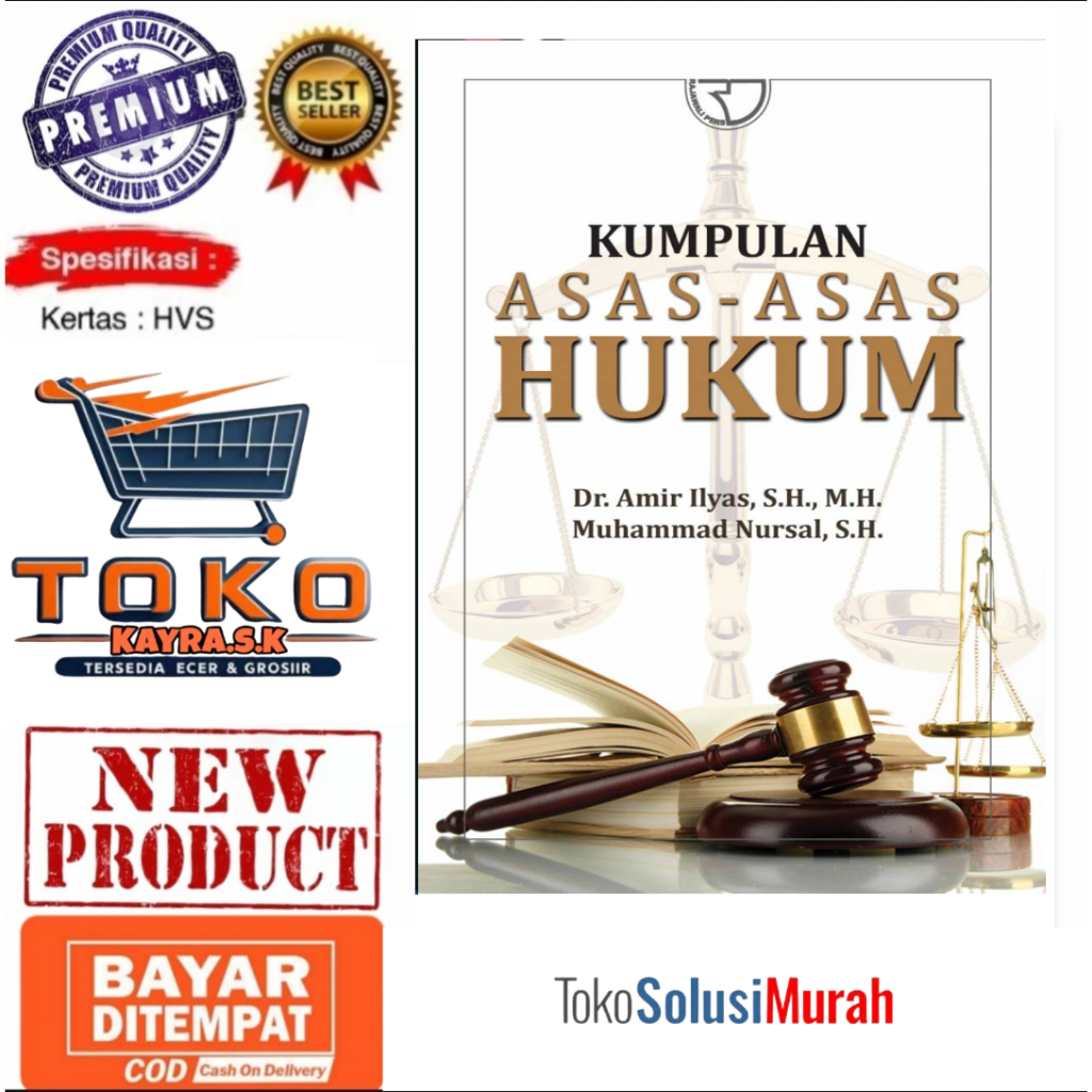 BUKU KUMPULAN ASAS ASAS HUKUM Dr.Amir Ilyas
