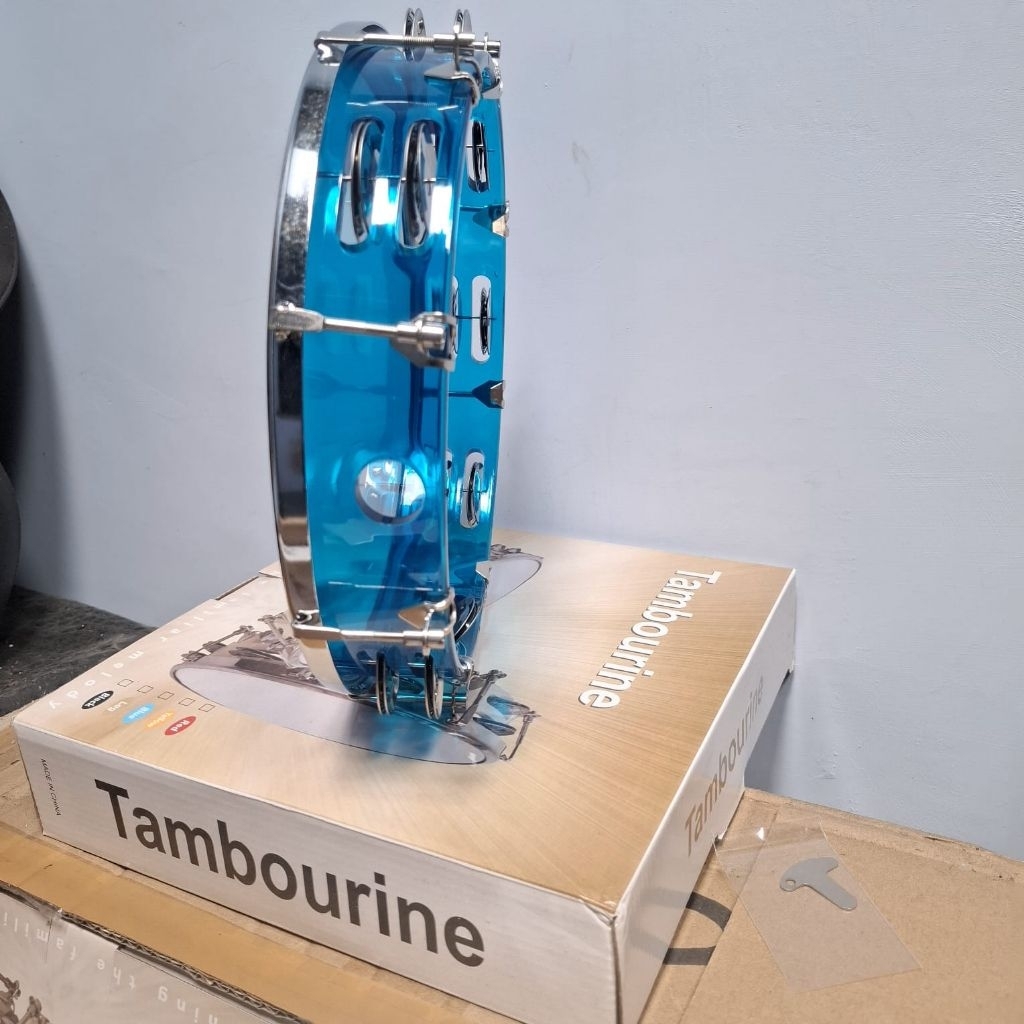 TAMBORINE RIQ MIKA 10inc SIAP PAKAI