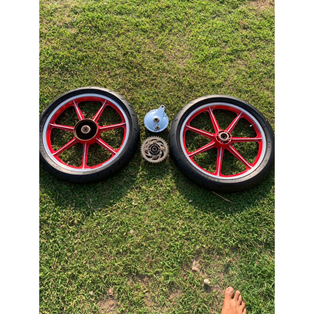 Velg Scorpion Ring 17 Fullset PNP All Yamaha Original Japan