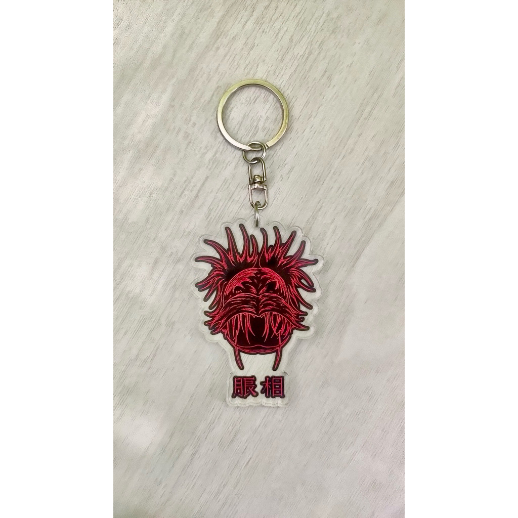 Gantungan Kunci Anime Akrilik Print UV