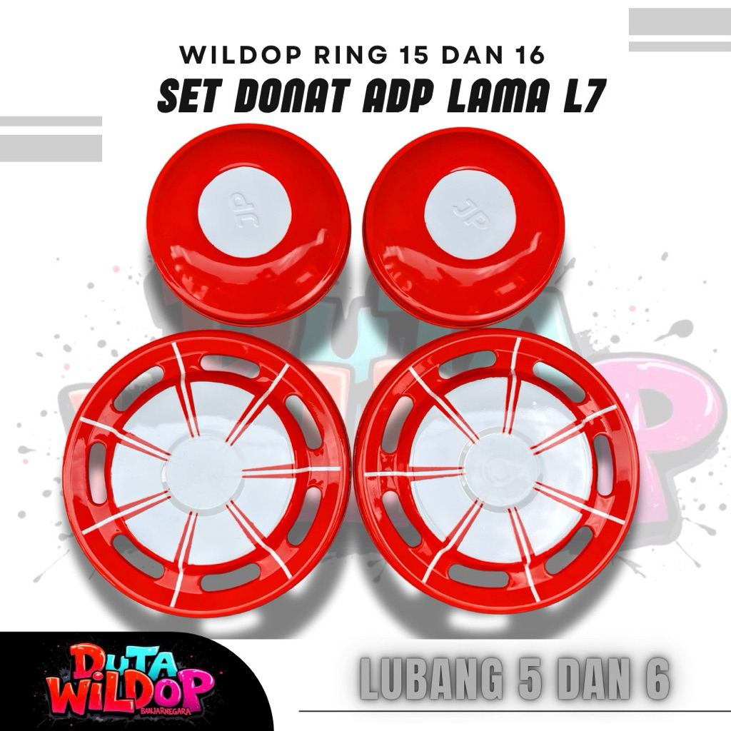 SATU SET WILDOP CEPUK ADIPUTRO RING 15 DAN 16