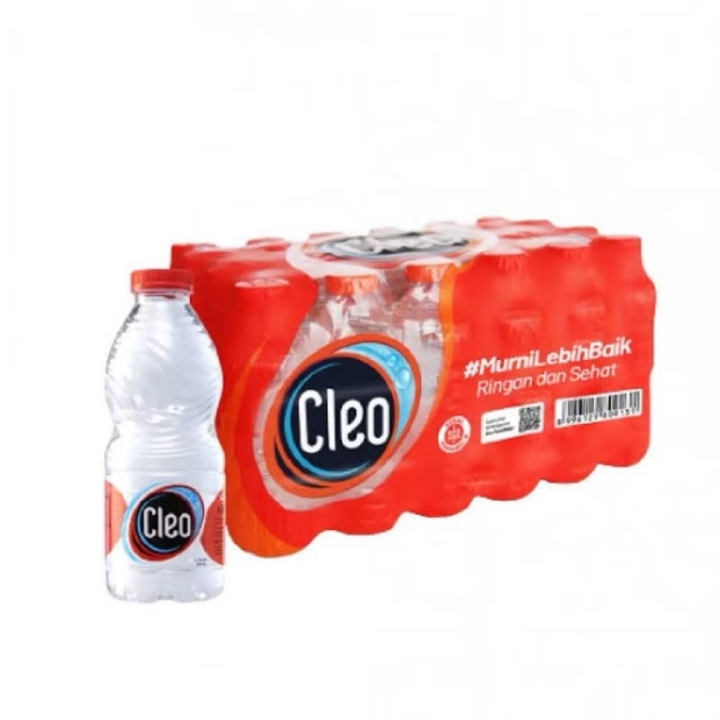 Air Mineral Cleo 220ml Botol Kecil