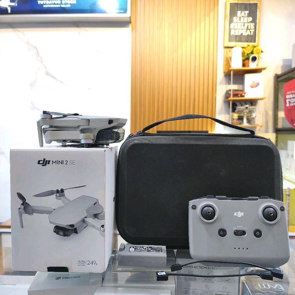 DJI Mini 2 SE basic drone second free tas handbag dan micro SD fullset good condition