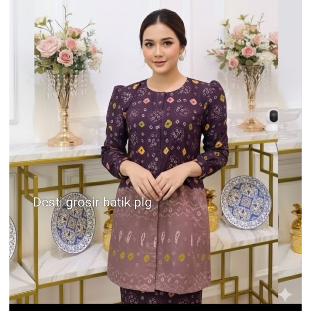 tunik jumputan dolby