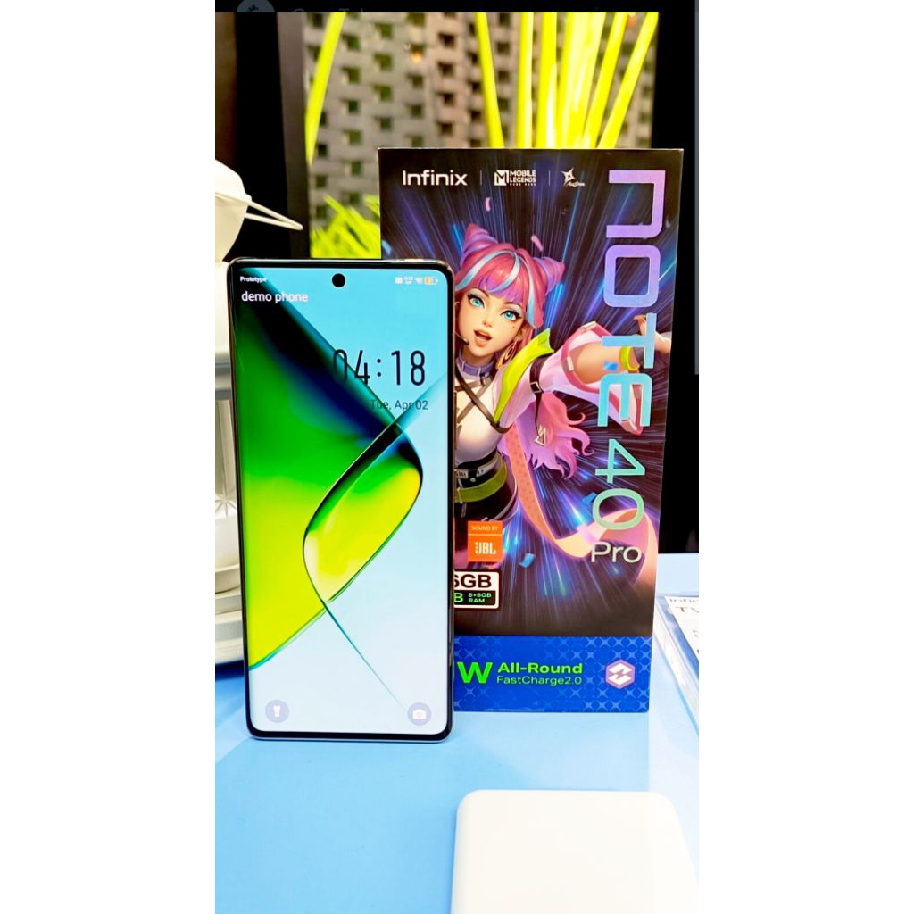 infinix note 40 pro second fullset