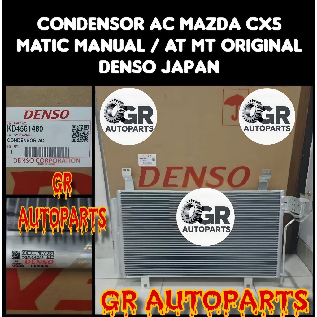 CONDENSOR AC KONDENSOR MAZDA CX5 DENSO JAPAN