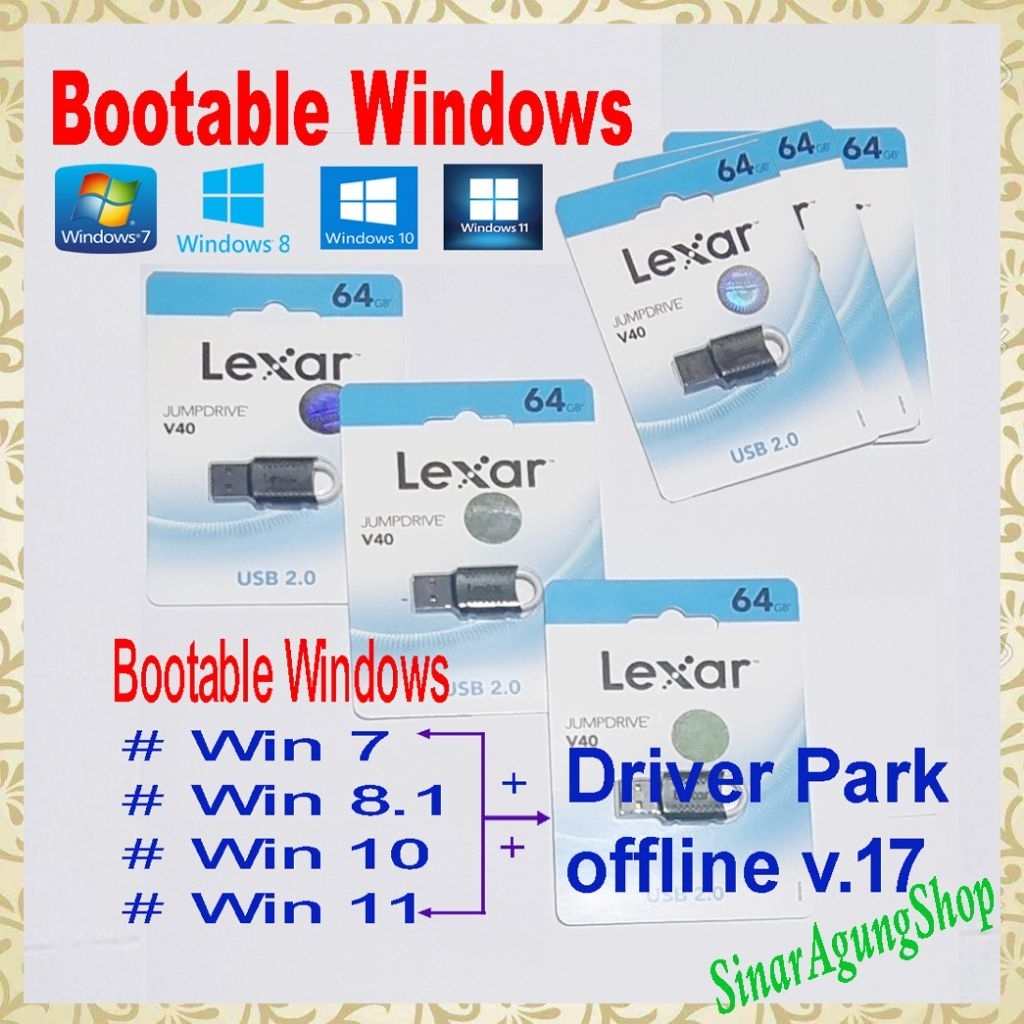 Flashdisk 32GB USB 3.0 untuk Bootable Windows dan Penyimpanan Data