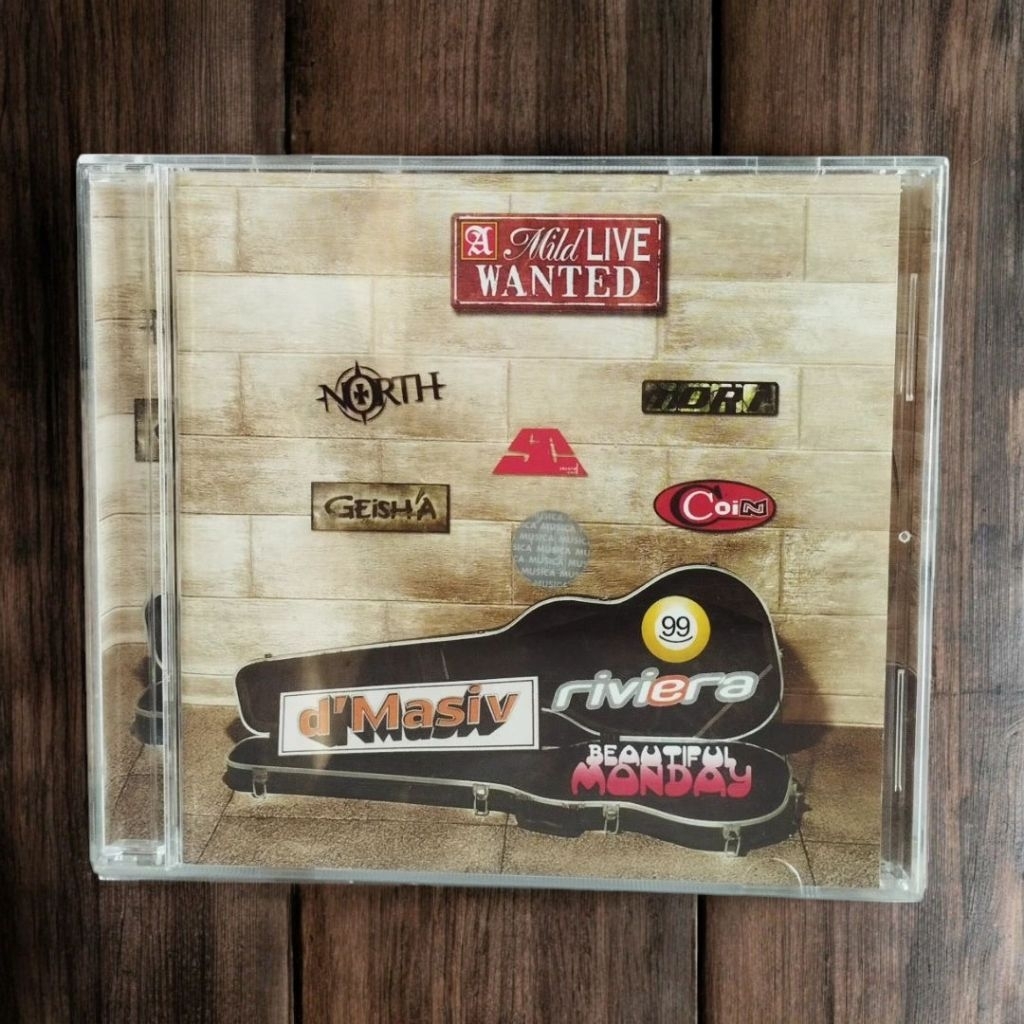 CD A Mild Live Wanted 2007 - d'Masiv Geisha Second Civil Coin