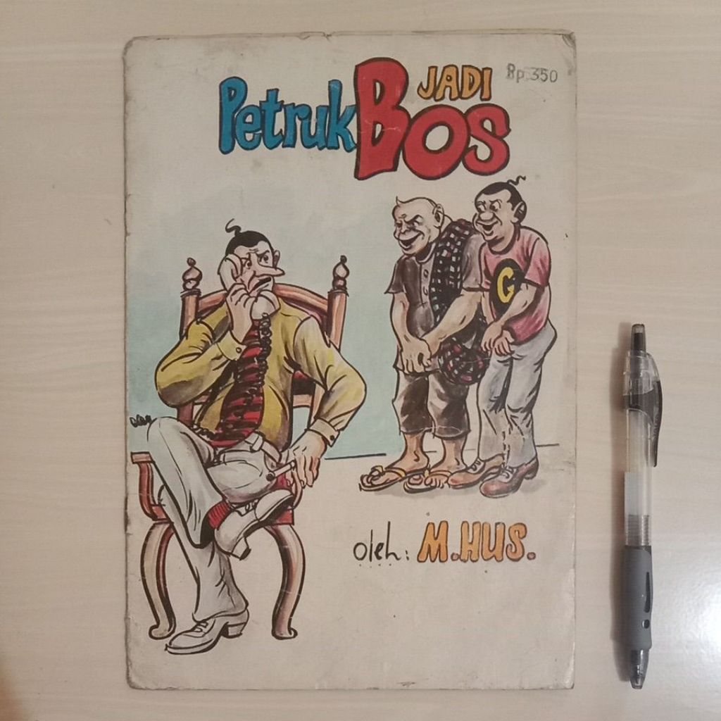 KOMIK - PETRUK JADI BOS - OLEH M.HUS - Komik Jadul Bekas Murah Original - B2