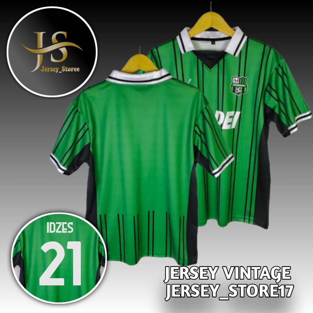 JERSEY SASSUOLO HOME HIJAU 2025-26 | JERSEY SASSUOLO | JERSEY VINTAGE | JERSEY RETRO | JAY IDZES | J