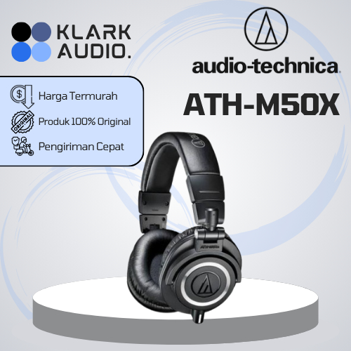 AUDIO TECHNICA ATHM50X / ATH M50X / ATHM50X / ATH-M50X Headphone Original