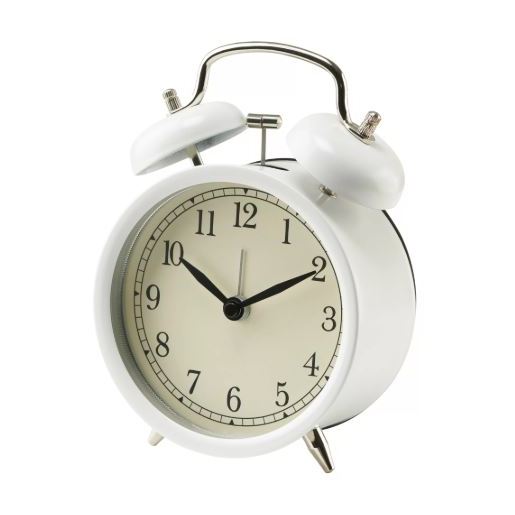 READY DEKAD JAM BEKER IKEA 10 CM JAM BEKER HITAM PUTIH JAM BEKER BULAT JAM BEKER MEJA JAM ALARM BUNY