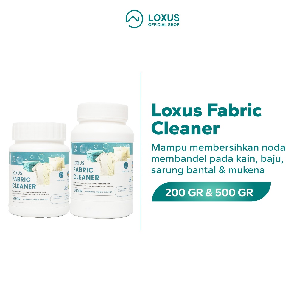 Loxus Fabric Cleaner Pembersih Noda Baju Kain Sarung Bantal