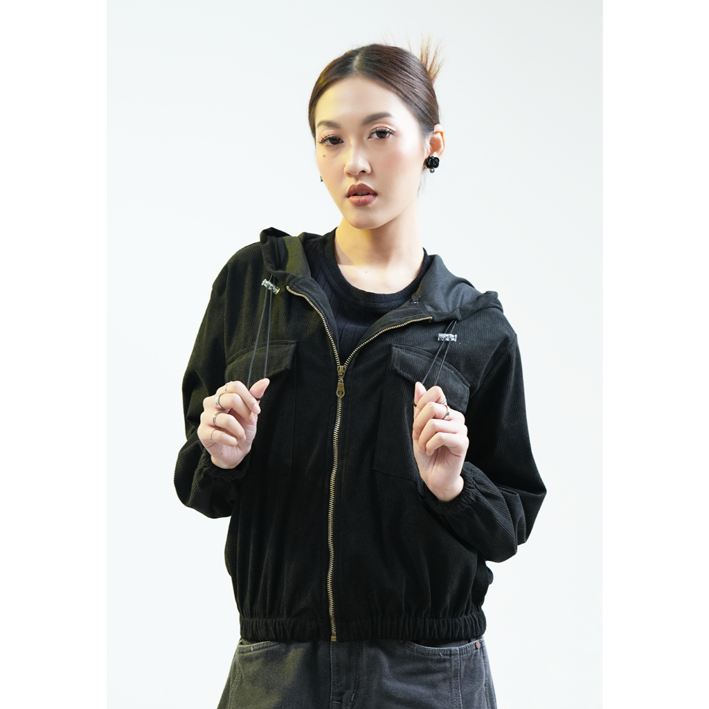 Hardware Clothing Jaket Wanita Hardware Ridge Hoodie Zip