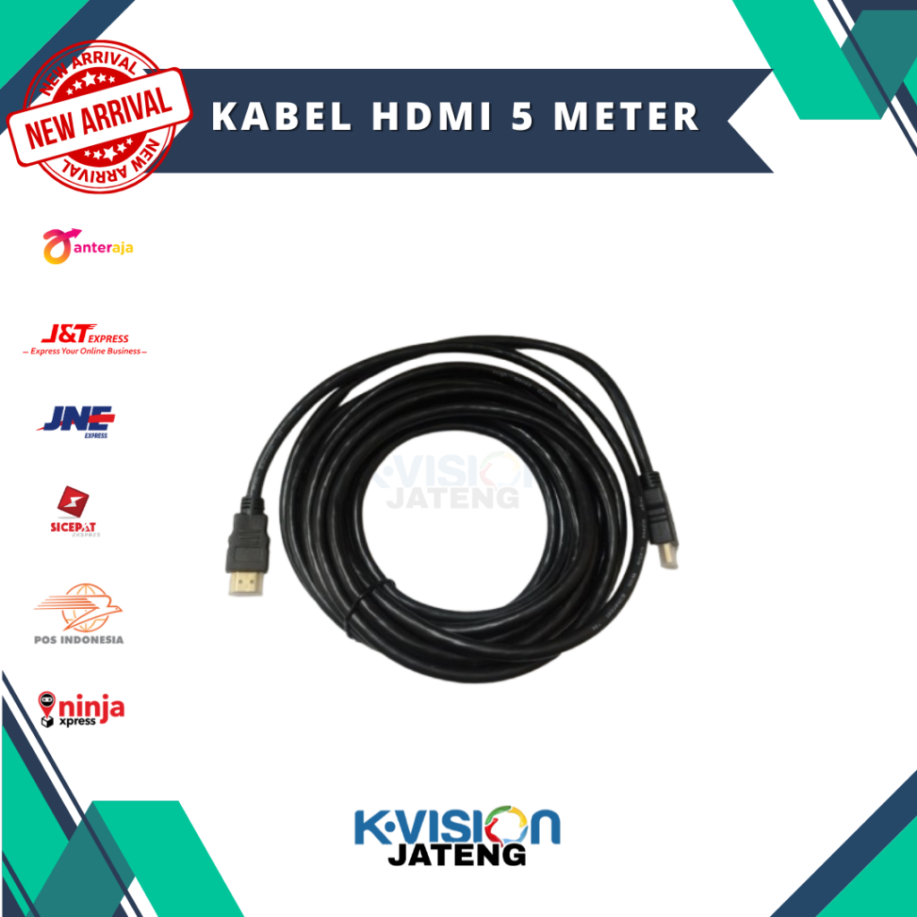Kabel Hdmi To Hdmi Panjang 5 Meter