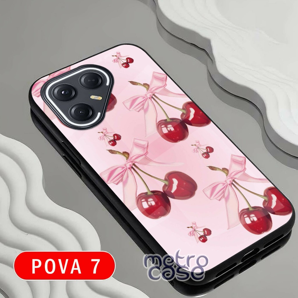 Softcase Hp Glass Kaca Kilau TECNO POVA 7 - TECNO - POVA 7 - TECNO POVA 7 - G13 - METRO_CASE