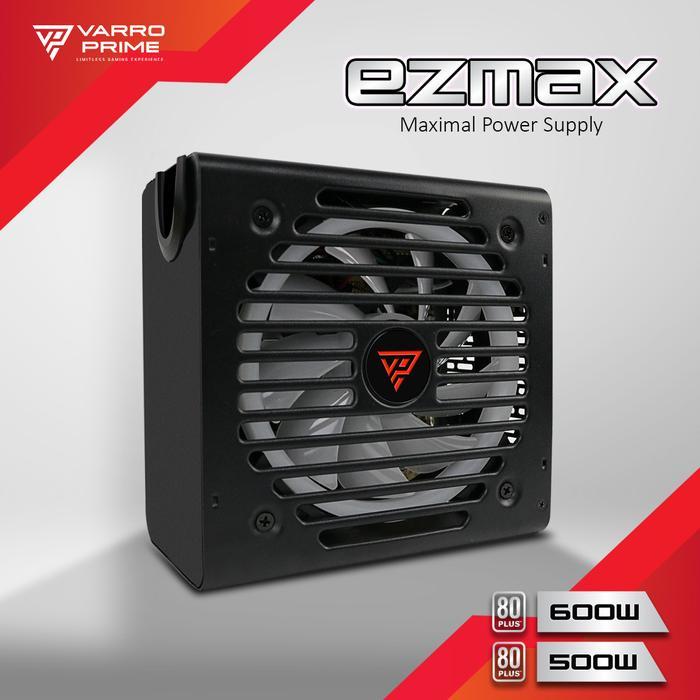 POWER SUPPLY EZMAX 500W RGB 80 PLUS
