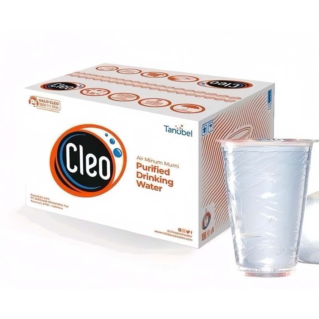 Cleo Air Mineral Cup 220ml isi 40 cup