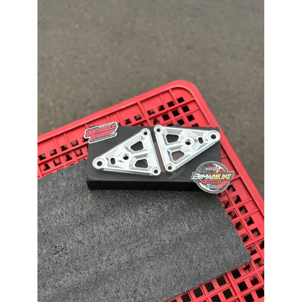 Kupingan Lampu GL100 CNC Lampu Standart Merk Whellprof Kupingan Lampu K5 CNC Kupingan Lampu YL CNC