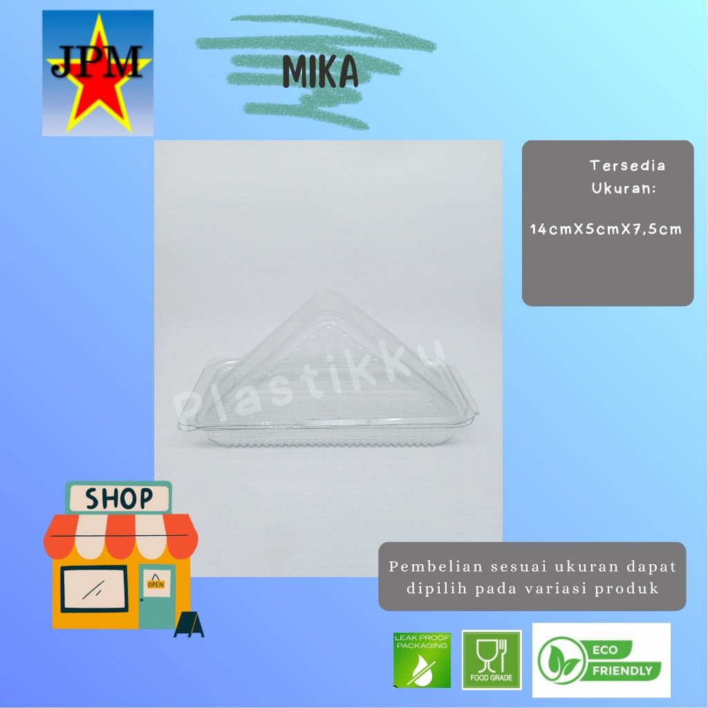 Mika Sandwich Segitiga / Mika Roti Segitiga