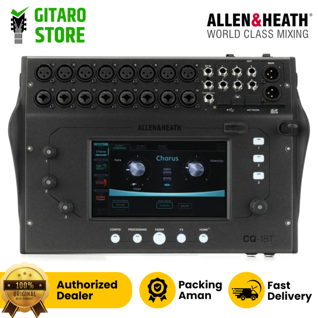 Allen & Heath CQ 18T 16 Channel Digital Mixer Allen Heath CQ18T Original