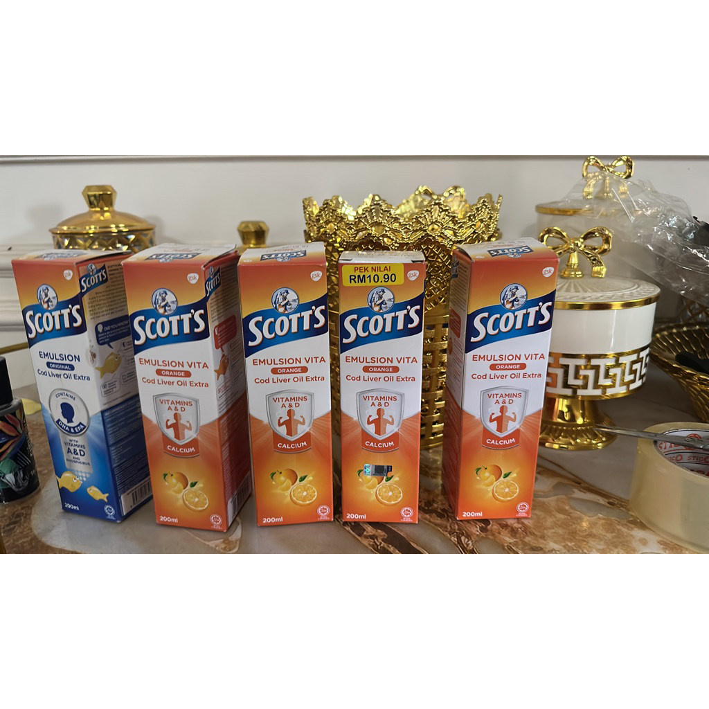 SCOTT EMULSION VITAMIN SUPLEMAN KESEHATAN
