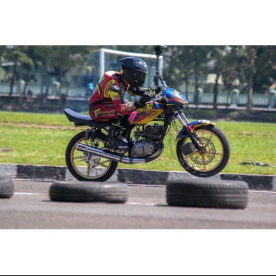 KNALPOT RX-KING BOBOKAN BANDUNG BARAT Original Yamaha GRT18 SemiRacing untuk Motor Harian & RoadRace