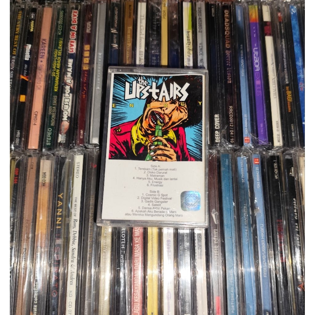 Kaset The Upstairs - Energy Hits Singles Terekam, Matraman