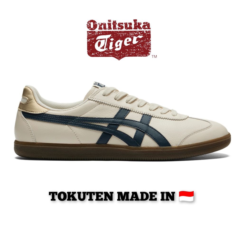Sepatu Sneakers Original - Tokuten Cream Iron Navy Original Onitsuka Tiger