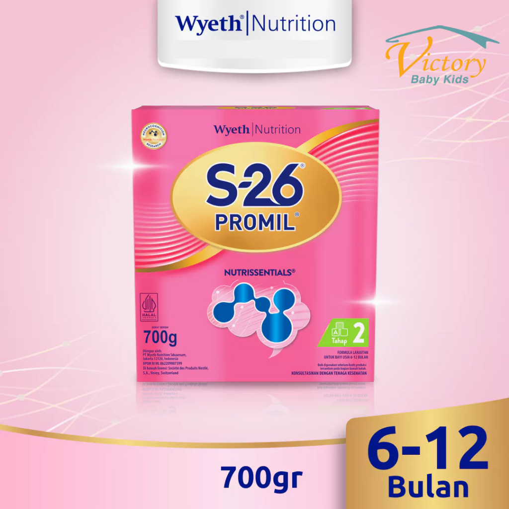 S-26 Promil 2 700gr - Susu Formula Bayi 6-12 Bulan