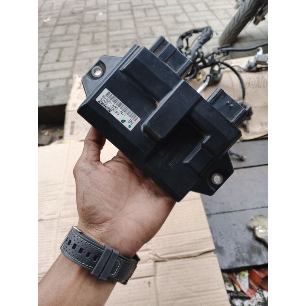 ECU CDI HONDA VARIO FI 110 LED K46 STATER HALUS ORIGINAL SEKEN COPOTAN