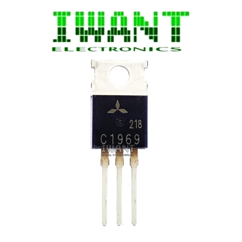 C1969 TRANSISTOR NPN 60V 6A TR NPN 2SC1969 C 1969